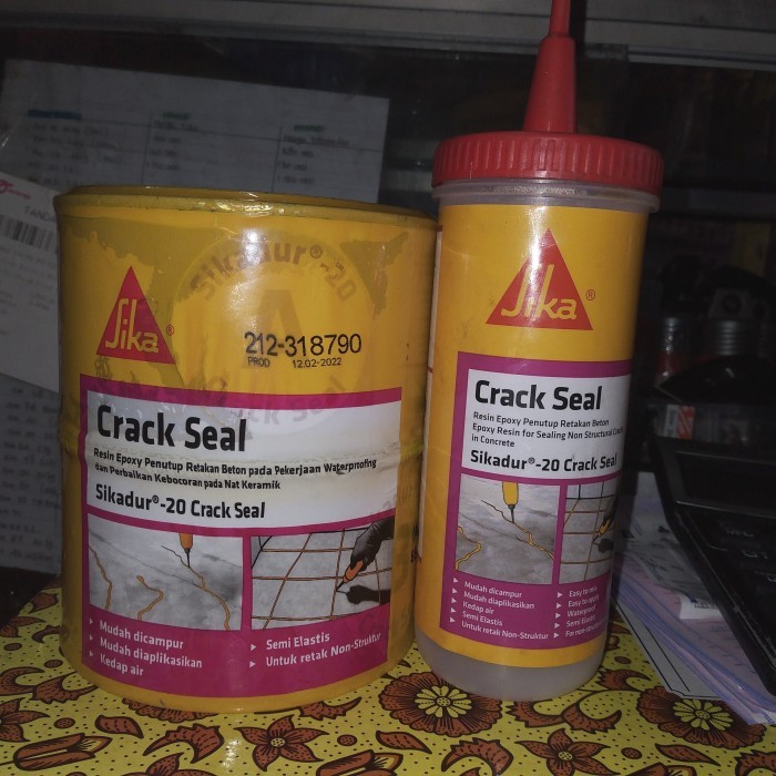 SIKA DUR -20 CRAK SEAL RESIN EPOXY WATERPROOFING RETAKAN BETON 850ML