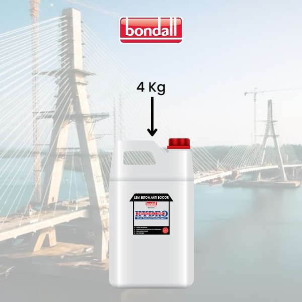 BONDALL HYDROCRETE SBR LEM BETON ANTI BOCOR - 4 KG
