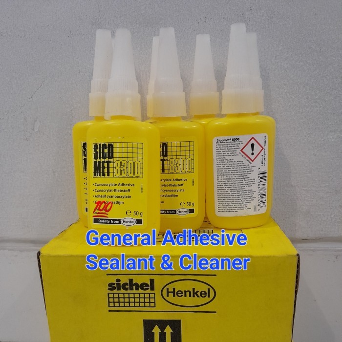 LOCTITE SICOMET 8300 BO50G EGFD/ SUPERGLUE KEKUATAN TINGGI/ IDH 150066