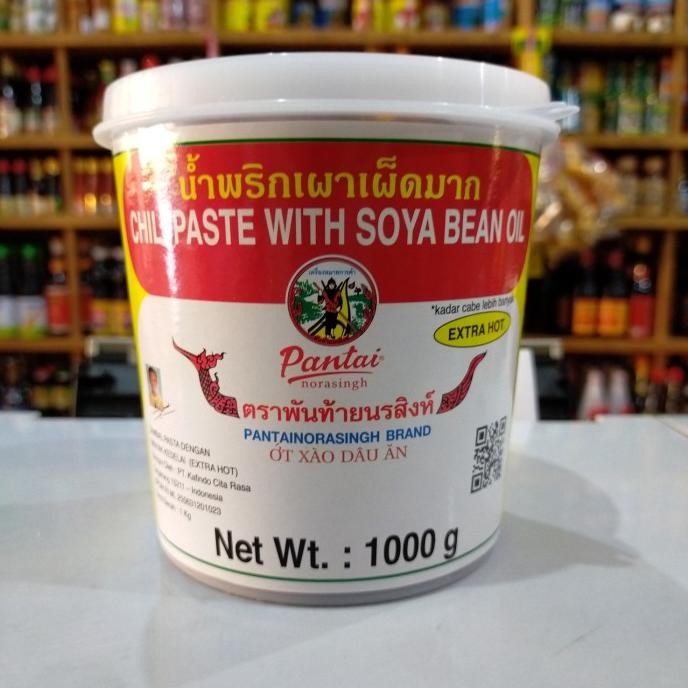 

Pantai Norasingh Chili Paste with Soya Bean Oil 1000gr P83G