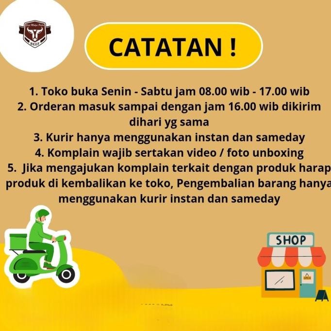 

DAGING SENGKEL KEMBANG, DAGING KISI, SHANK BEEF 500GR GBM