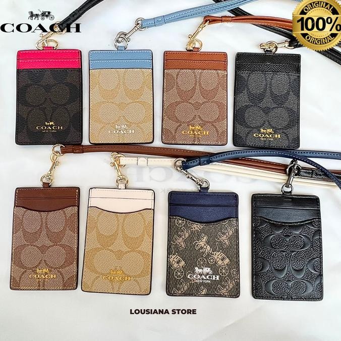 

TERMURAH - Lanyard Id Coch Siganture Canvas Logo Print