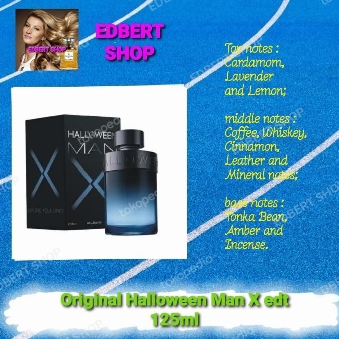 DFR Original Parfum Halloween Man X EDT 125 ml (100% ORIGINAL) TERLARIS