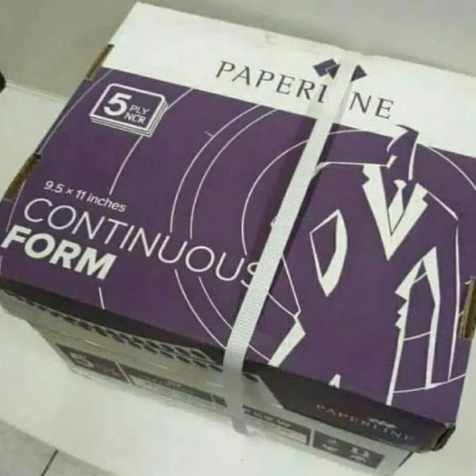 

Continuous Form 9 1/2 X 11 Inch K5 Paperline 5 Ply [ Brunr ]