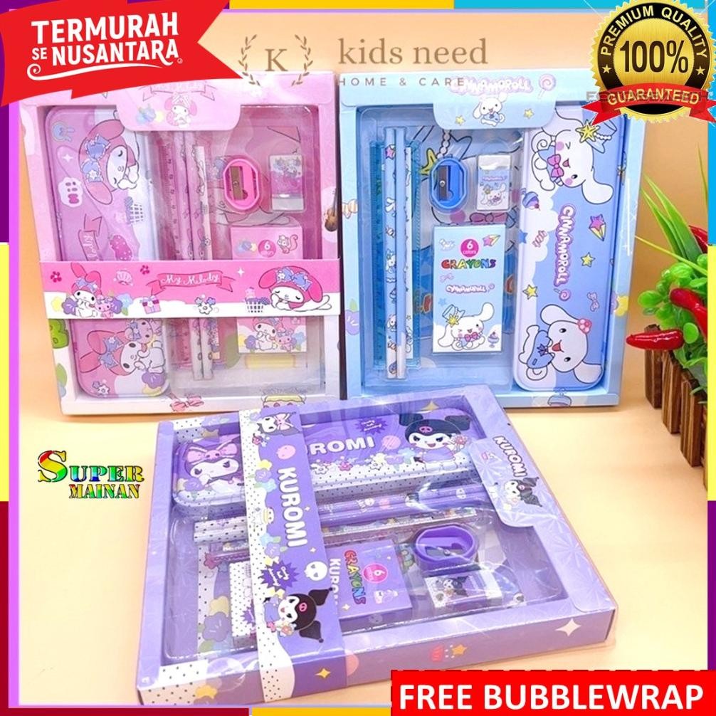 Buruan Disgrip Tempat Pensil Aesthetic Barang Serba Kuromi Melody Cinamonroll Sanrio Characters Terb