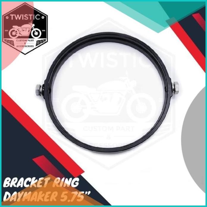 Bracket Breket Dudukan Pangkon Daymaker 5.75 inch Aluminium Motor Cus