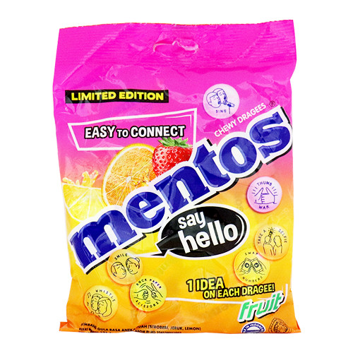 

MENTOS FRIUTS 135 GR - 012659