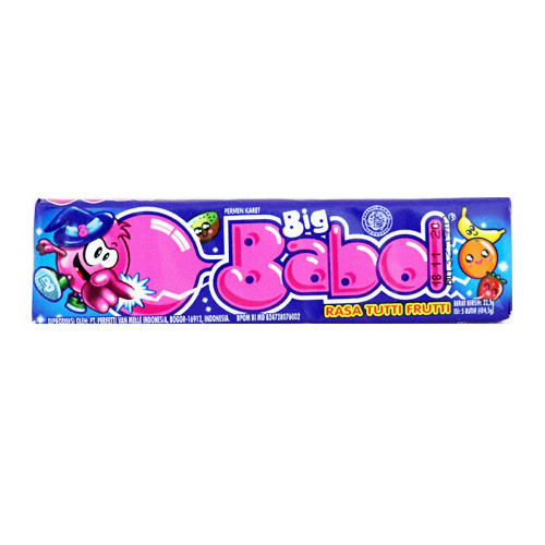 

PERMEN BIG BABOL STIK TUTTI FRUTY 12.5GR - 012670