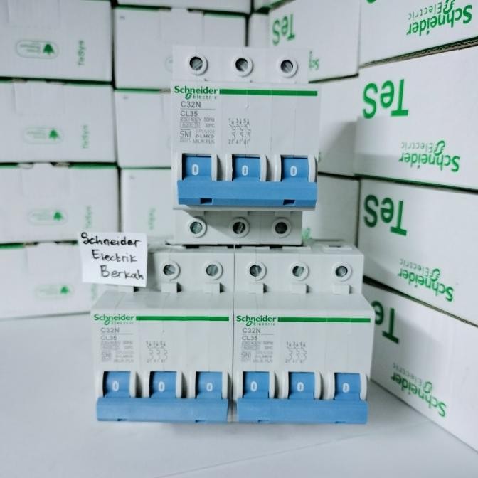 Mcb Pln 3Phase 35A Schneider Ori Pekan Promo