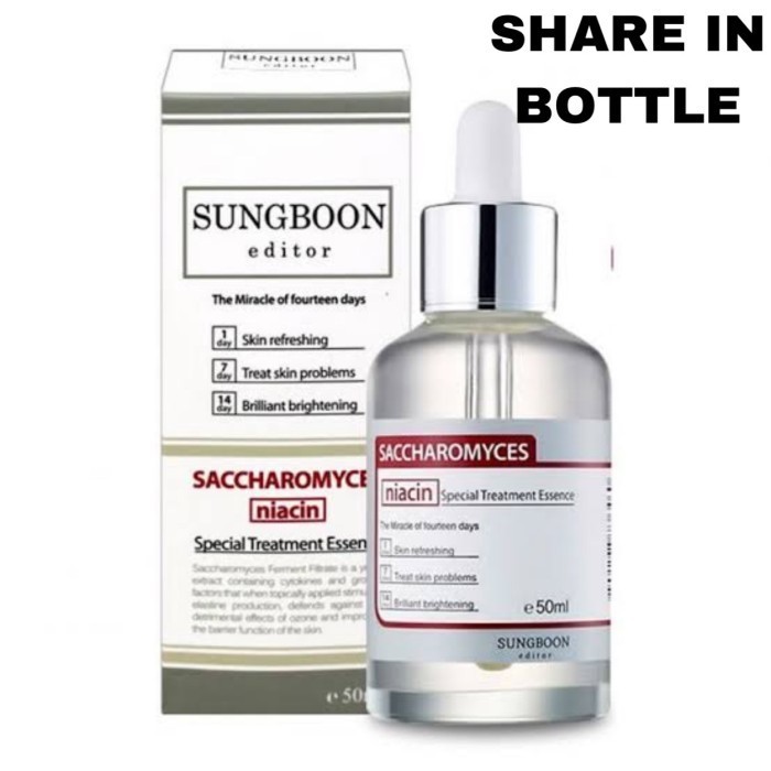 New Item [SHARE] sungboon editor saccharomyces niacin special treat essence 5ml Low Price