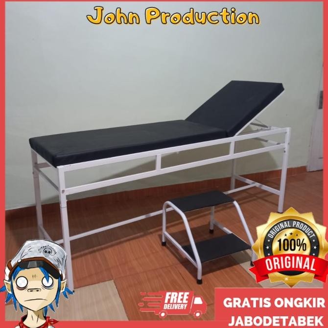 Meja Periksa Pasien / Bed Pasien / Tempat Tidur Pasien (Besi)