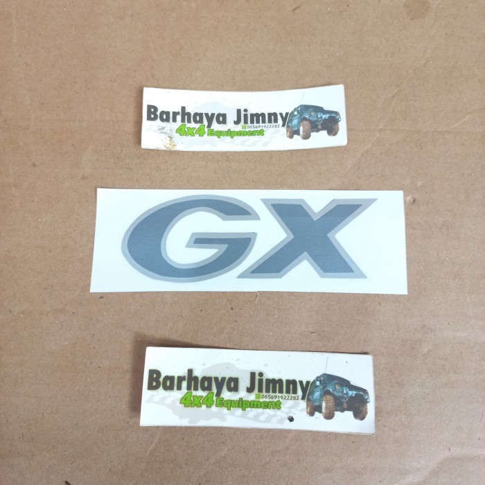 STIKER GX KATANA PINTU BELAKANG