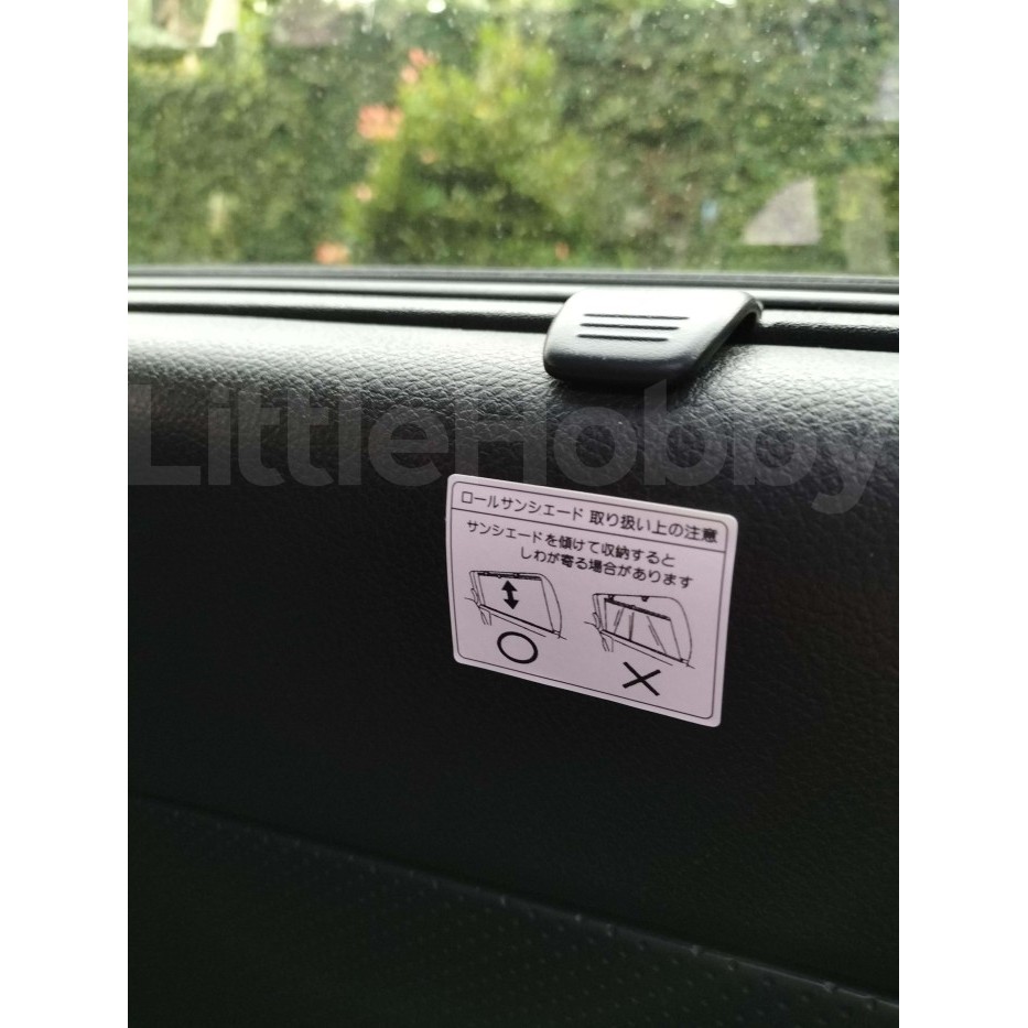Sticker JDM Shade Visor Sliding Door Nissan Serena C26 Maxdecal