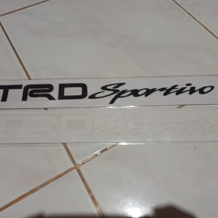 Stiker Trd Sportivo All New Rush 2018 Up