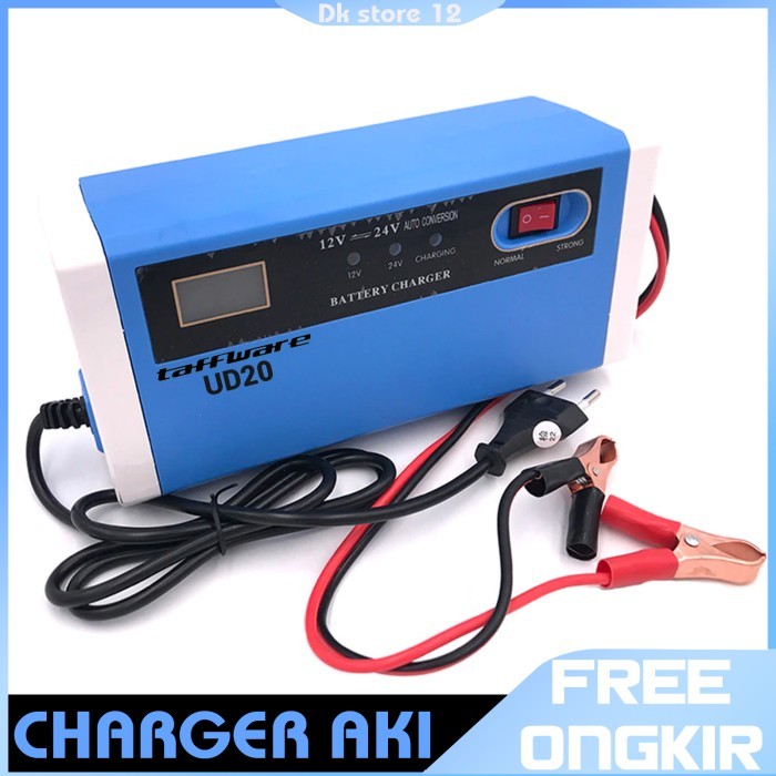 Charger Aki, Cas Aki Otomatis 10A Bisa Cas Sampai Aki 100 Ampere