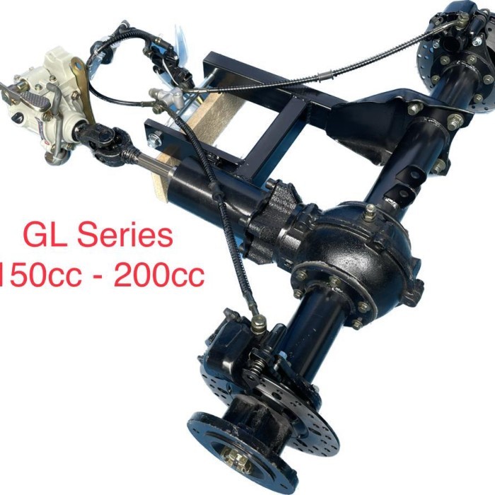 Kaki - Gardan Belakang SET - GL Series ATV Mini Jeep