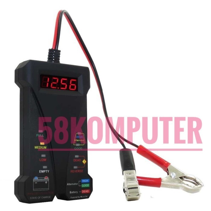 Alat Tester Aki Digital Cek Aki Digital Alat Tes Accu Mobil Tester 12V