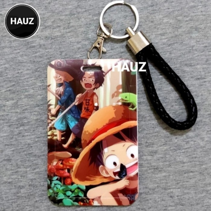 

Terlaris Gantungan Kunci ID ATM Akses Card Holder Cover Kartu One Piece SALE