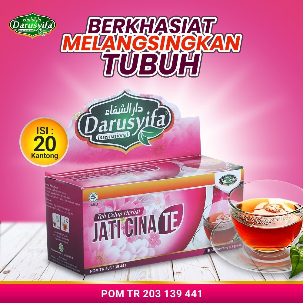

Teh Jati Cina TE Darusyifa 20 Kantung