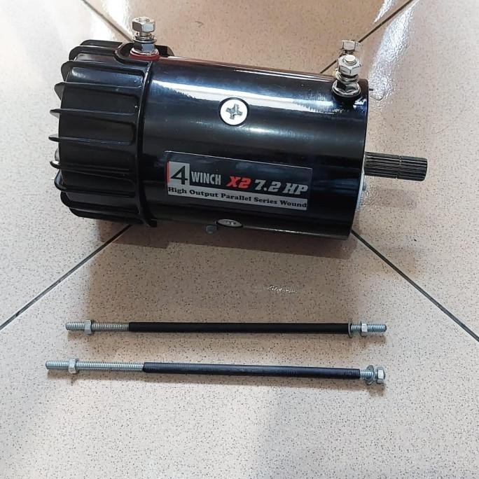 DINAMO MOTOR WINCH 4WINCH MODEL WARN 7,2HP ORIGINAL DAN TERPERCAYA