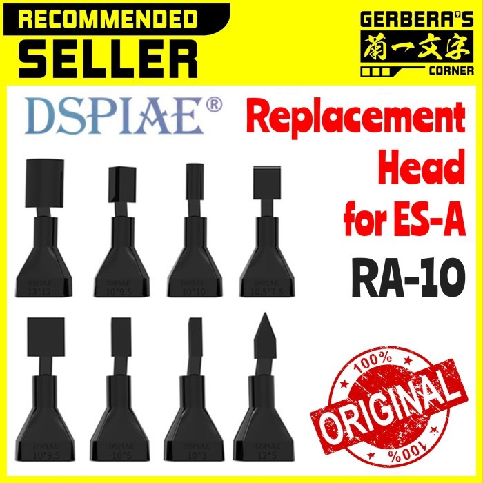 

Terlaris DSPIAE RA-10 Sanding Head 8pcs for ES-A (Reciprocating Sander) SALE
