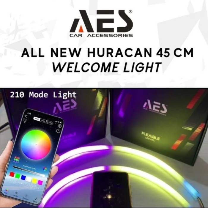 DRL / ALIS / LED BAR AES HURACAN RGB MATRIX / 30CM / 45CM / 60CM