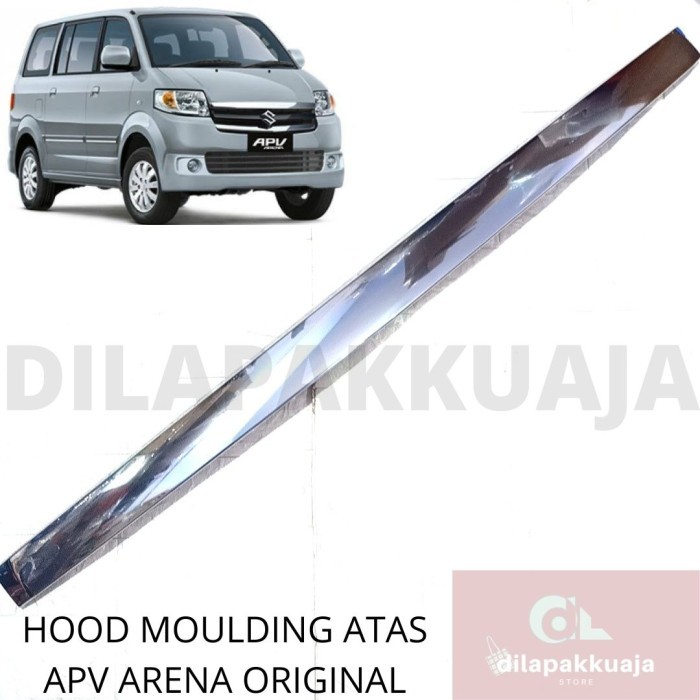 List Kap Mesin APV Arena Lis Chrome APV Grill Kap Mesin Atas APV Arena