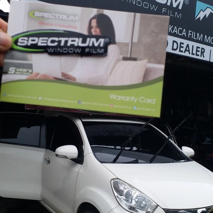 Kaca Film spectrum untuk kaca bagian depan / windshield