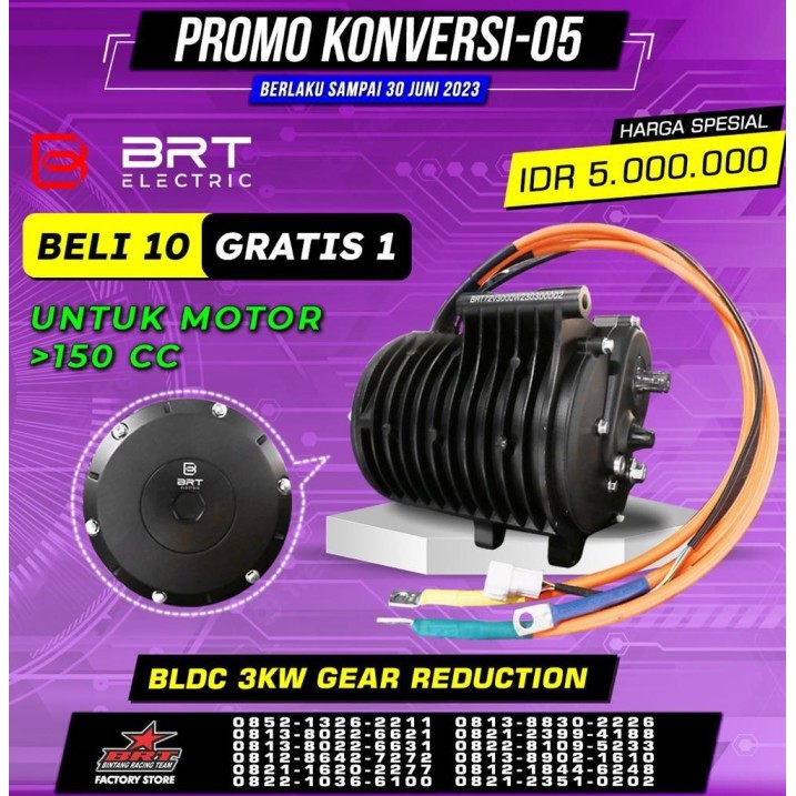 bldc controller 3kw BRT