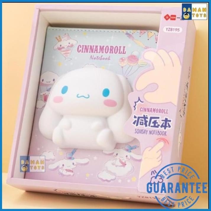 

| DMT | BUKU DIARY SANRIO NOTEBOOK SQUISHY KUROMI HELLO KITTY MY MELODY CINNAMONROLL