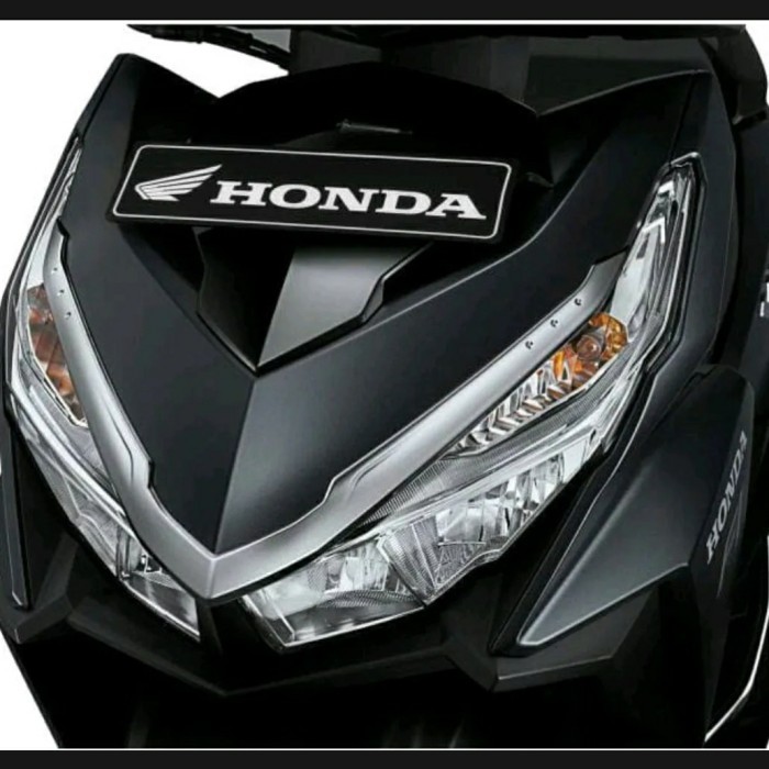 Garnis headlamp V besar Vario 125 /150 Tahun 2015-2017 Original AHM