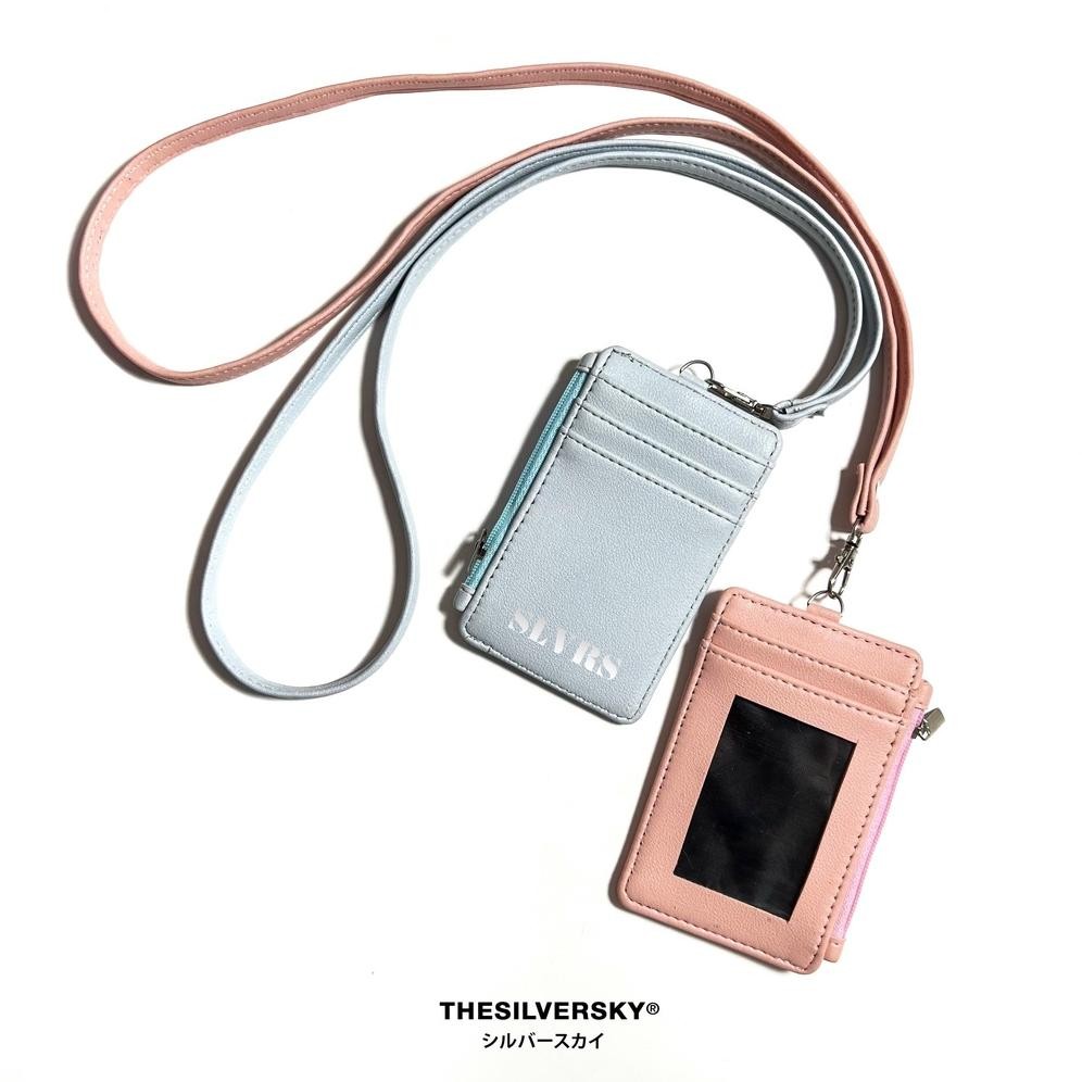 

PROMO Thesilversky Lanyard Name Tag ID Card Kulit Premium My56