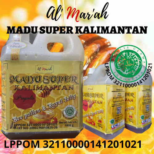 

Best Seller Madu Kalimantan Super 1 kg Al Mar'ah