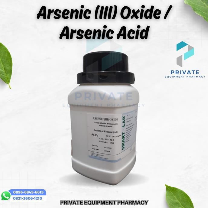 Arsenic (III) Oxide Arsen Trioksida (AR)  ecer 5 Gram