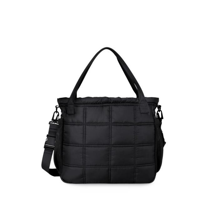 Bodypack Puffy Sabalo Laptop Tote Bag - Black