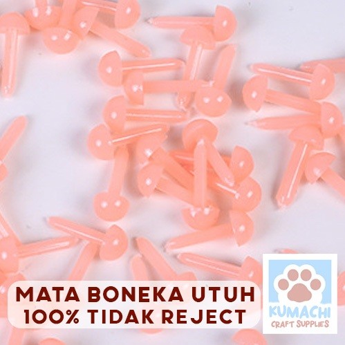 Mata Boneka Warna UTUH NO REJECT Tusuk Doll Eyes Amigurumi Crochet Rajut Craft Boneka Grosir Ecer
