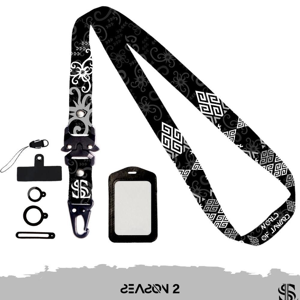 

VIRAL Sumber Lanyard Tali Id Card Batik Series - Batik V1 2cm NI06
