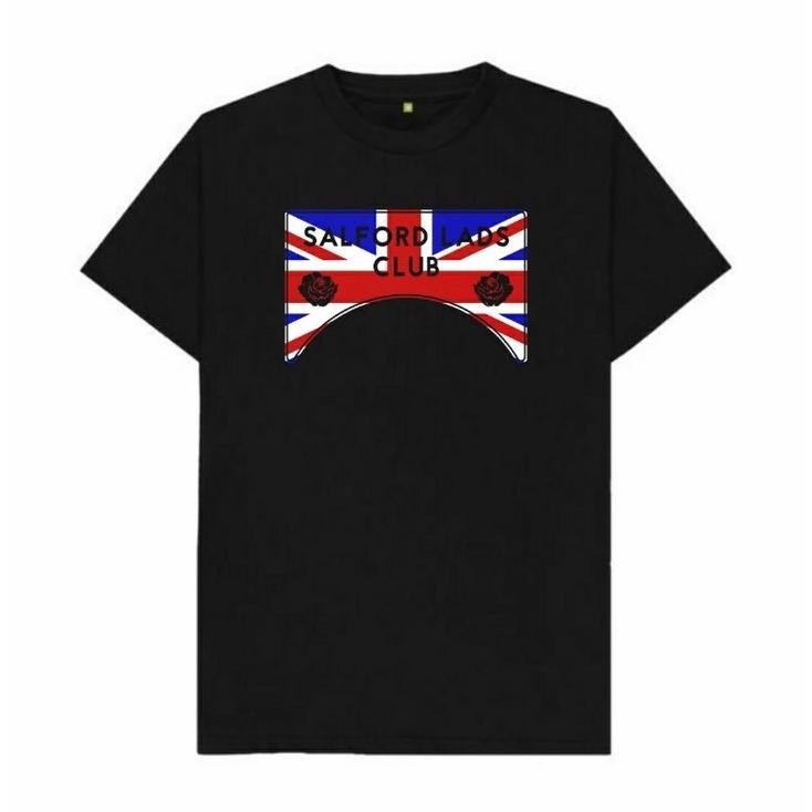 Kaos Distro Keren Band Morissey Casual Salford Lads Club Gb Flag