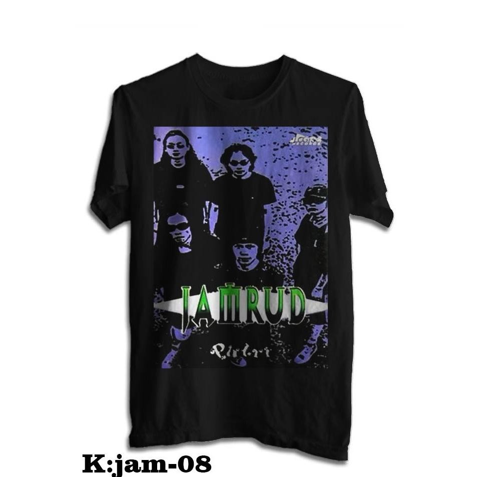Promo Kaos Band Jamrud T-Shirt Musik Rock Jamrud