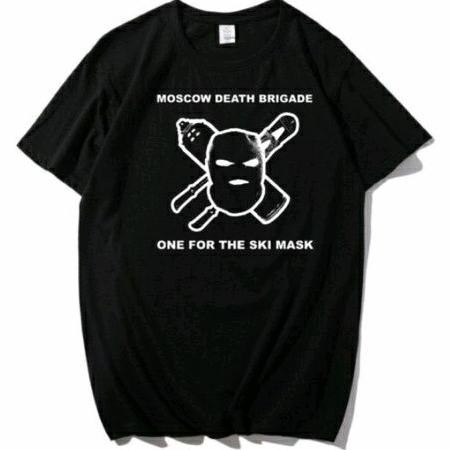 T-Shirt Band Moscow Death Brigade One For The Ski Mask