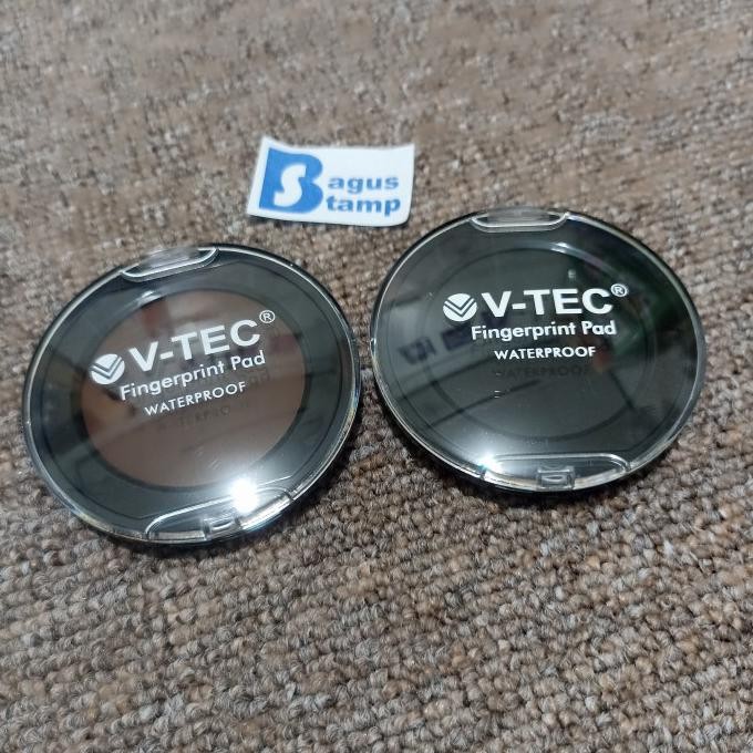

Sale Thumb Print Pad Vtec Fingerprint Waterproof Fp 616B Cap Jempol Notaris