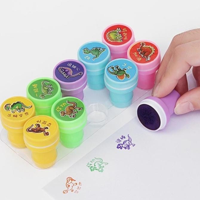 

Sale Stamp Set Untuk Anak 10Pcs | Stempel Anak | Stempel Lucu