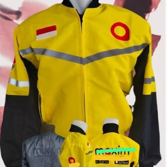New | Promo Atribut Driver Maxim Jaket Maxim Jaket Murah