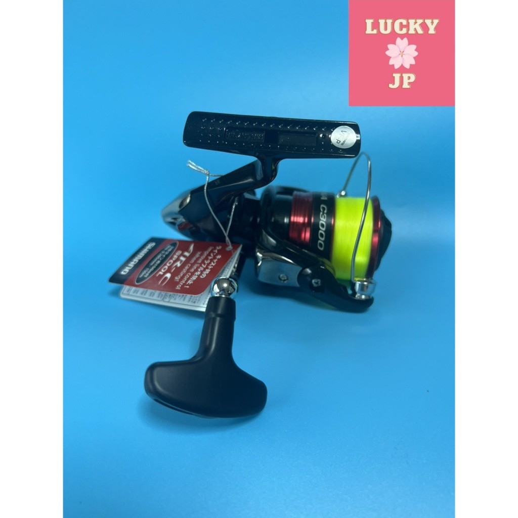 Reel Putar Shimano 19 Siena C3000 No.3 dengan Benang 150M Eging Seabass Light Shore Salt |A0840CFA|