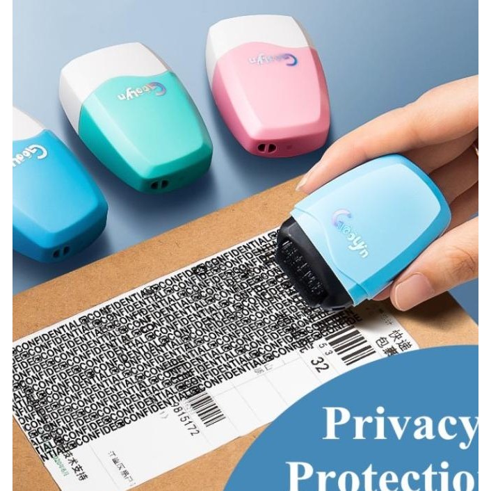 

Sale Stamp Roller Refill Stempel Resi Penghapus Alamat - Oval