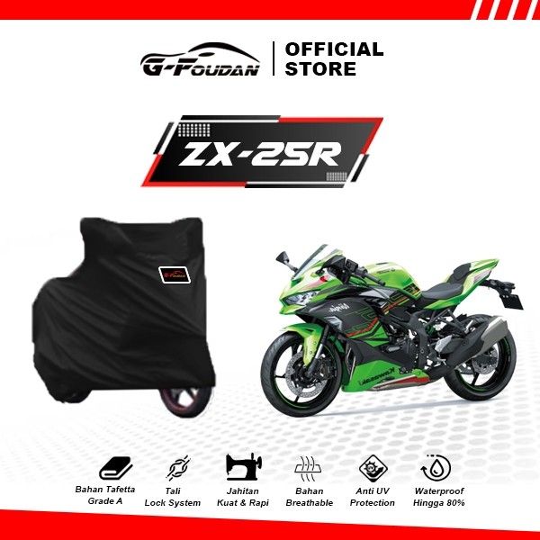 Body Cover Motor Ninja ZX25R / Sarung Motor Kawasaki Ninja ZX-25R / Selimut Sepeda Motor Ninja ZX 25
