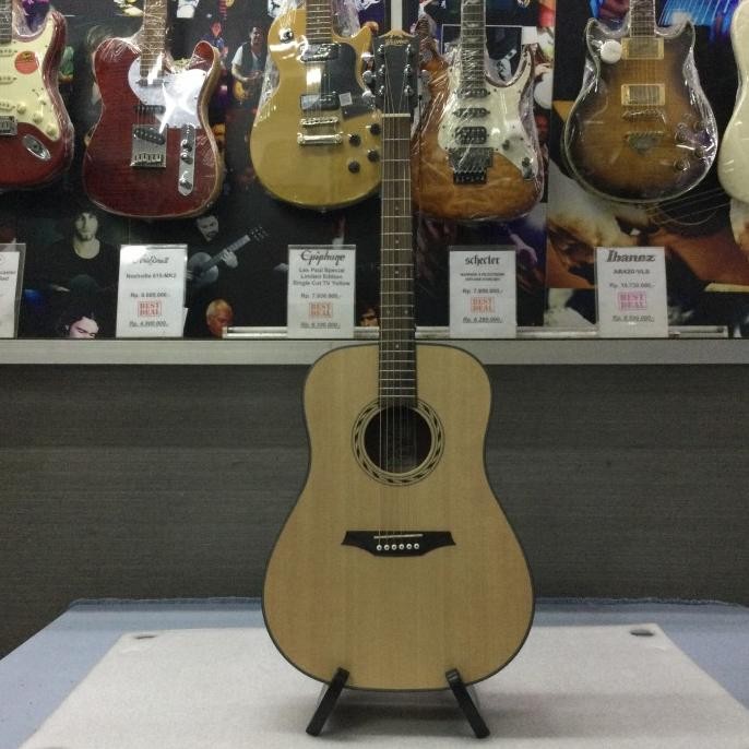 BROMO BAB1 WDB - gitar akustik folk - include softcase