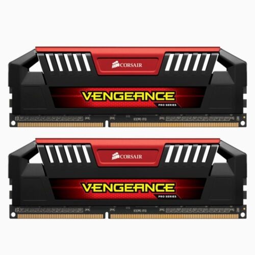 Baru untuk Corsair VENGEANCE Pro 16GB 2x8GB DDR3 OC 2400MHz CMY16GX3M2A2400C11R Merah DIMM Memori RA
