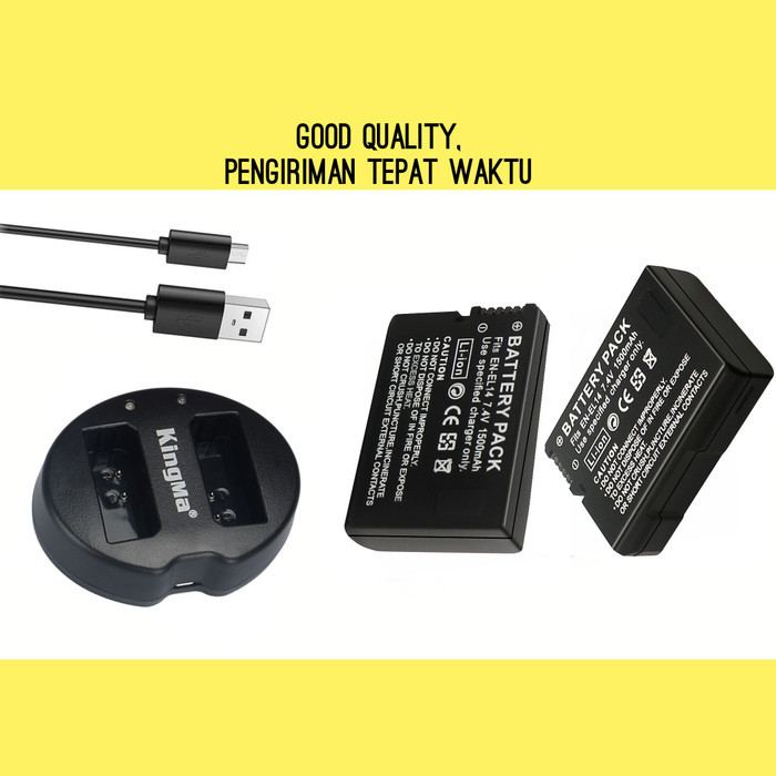 TERBARU Charger & Baterai Kamera Canon 750D 760D 800D 850D - casan batre carge