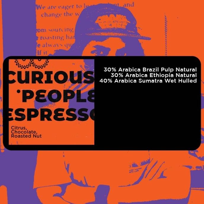 

Biji Kopi Espresso Blend - Curious People Espresso -100% Arabika 500gr
